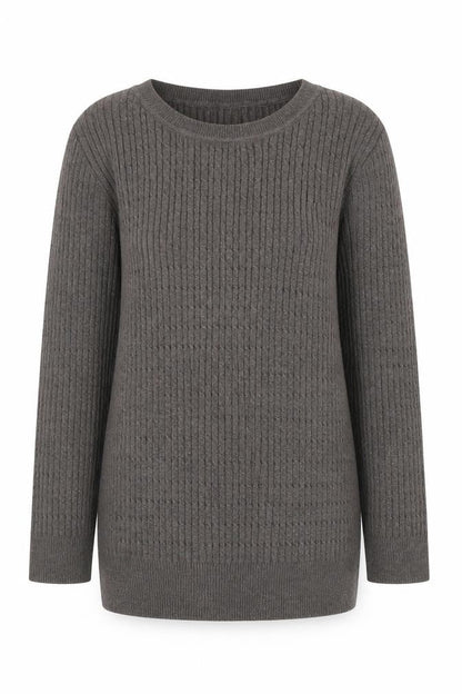 Country Casuals Womens Brown Knit Pullover Jumper Size M