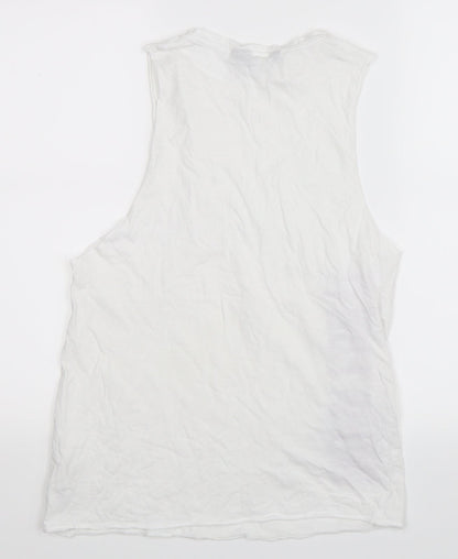 Newlook Womens White   Basic Tank Size 8