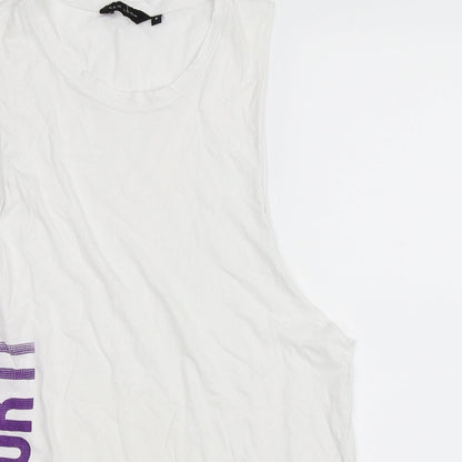 Newlook Womens White   Basic Tank Size 8