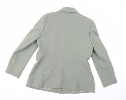 Berkertex Womens Green  Rayon Jacket Blazer Size 16