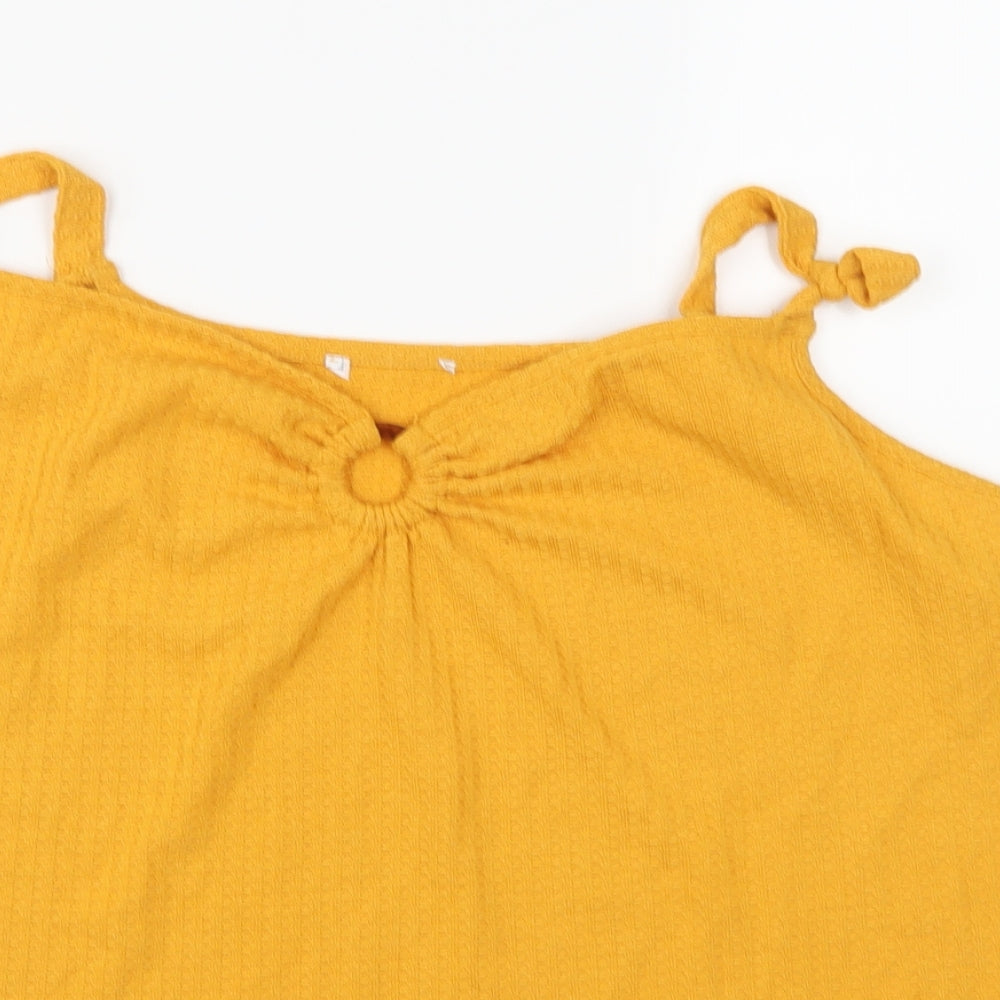 Matalan Womens Yellow   Camisole Tank Size 18