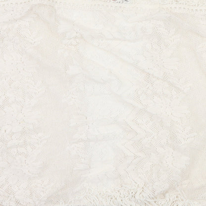 River Island Womens Ivory  Lace Cardigan Jumper Size 10