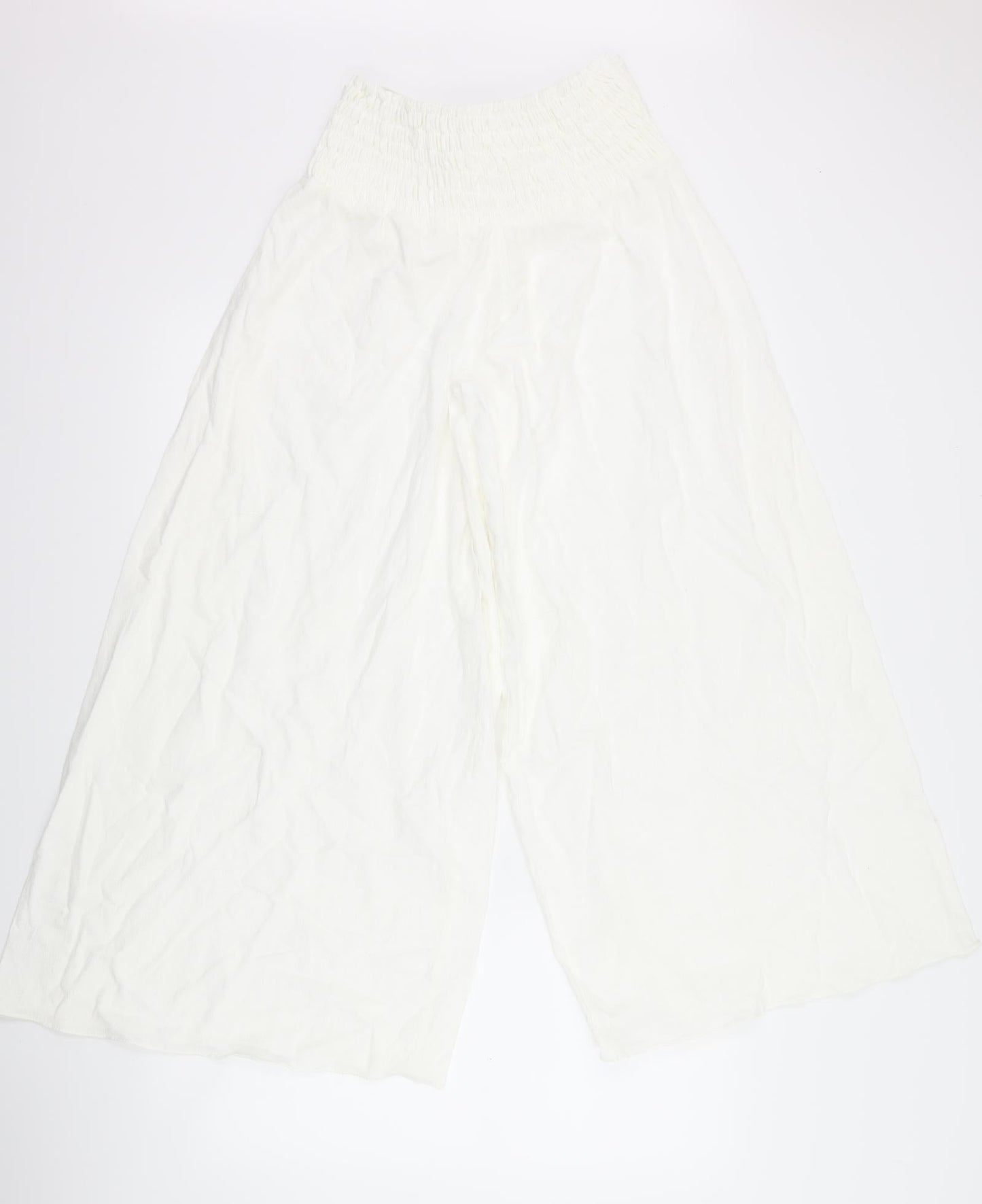 salony Womens White   Trousers  Size 32 L25 in