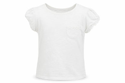 Next Girls White   Basic T-Shirt Size 10 Years