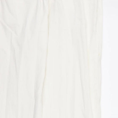 B.you Womens White  Denim Straight Jeans Size 10 L30 in