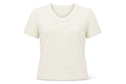prauna Womens White   Basic T-Shirt Size M