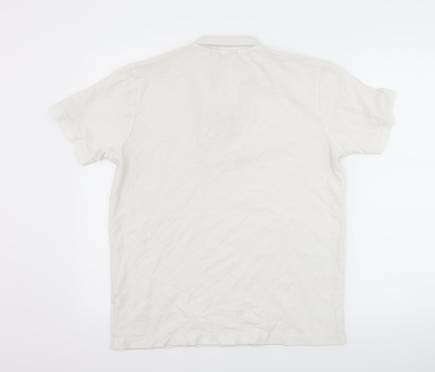 eto jeans Mens White    Polo Size L