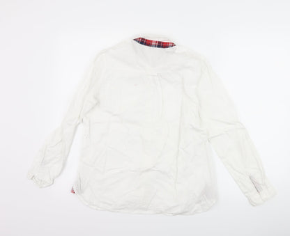 estacot Boys White   Basic Button-Up Size L