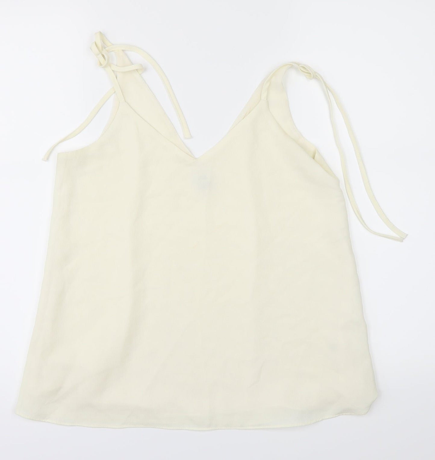 Womens UK Size 8 River Island White Basic Blouse
