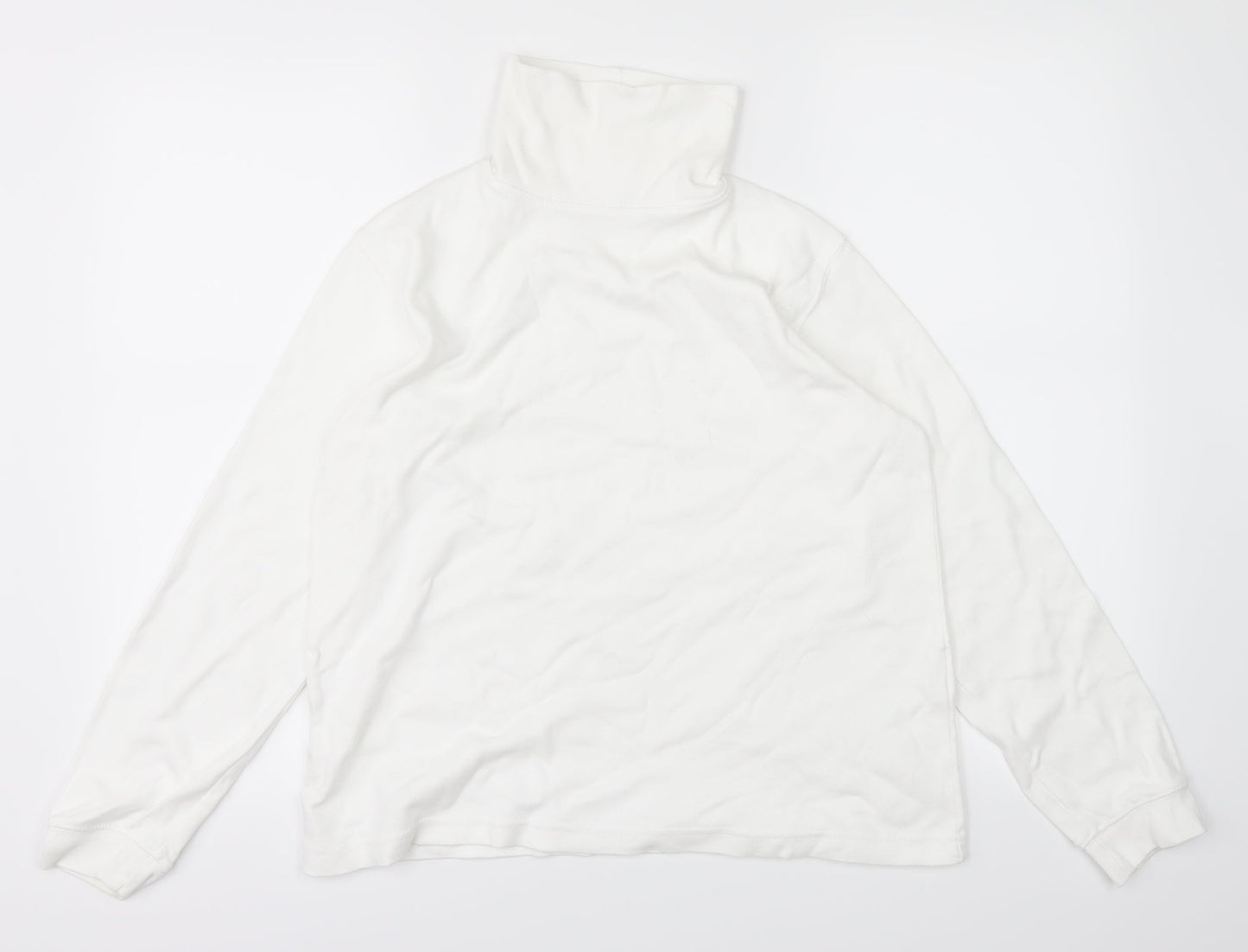 Country Collection Womens White   Cardigan Jumper Size M