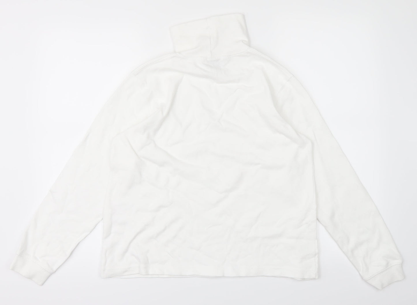 Country Collection Womens White   Cardigan Jumper Size M