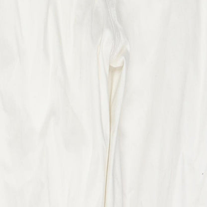Denim Womens White   Skinny Jeans Size 14 L27 in