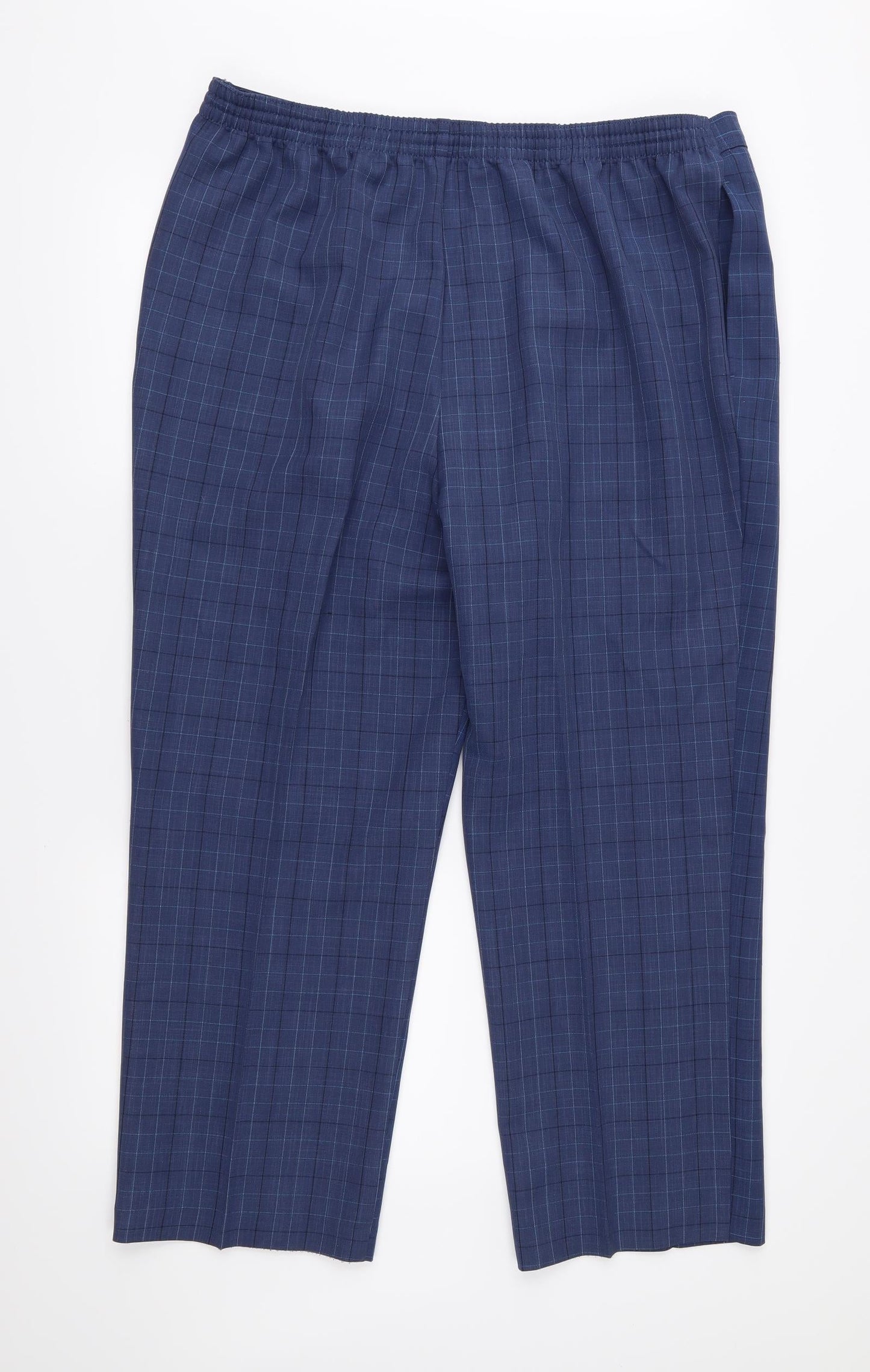 Womens UK Size 40 in Preworn Regular Fit  Blue Trousers
