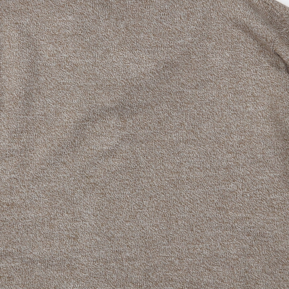 CHIC Womens Brown  Knit Pullover Jumper Size M