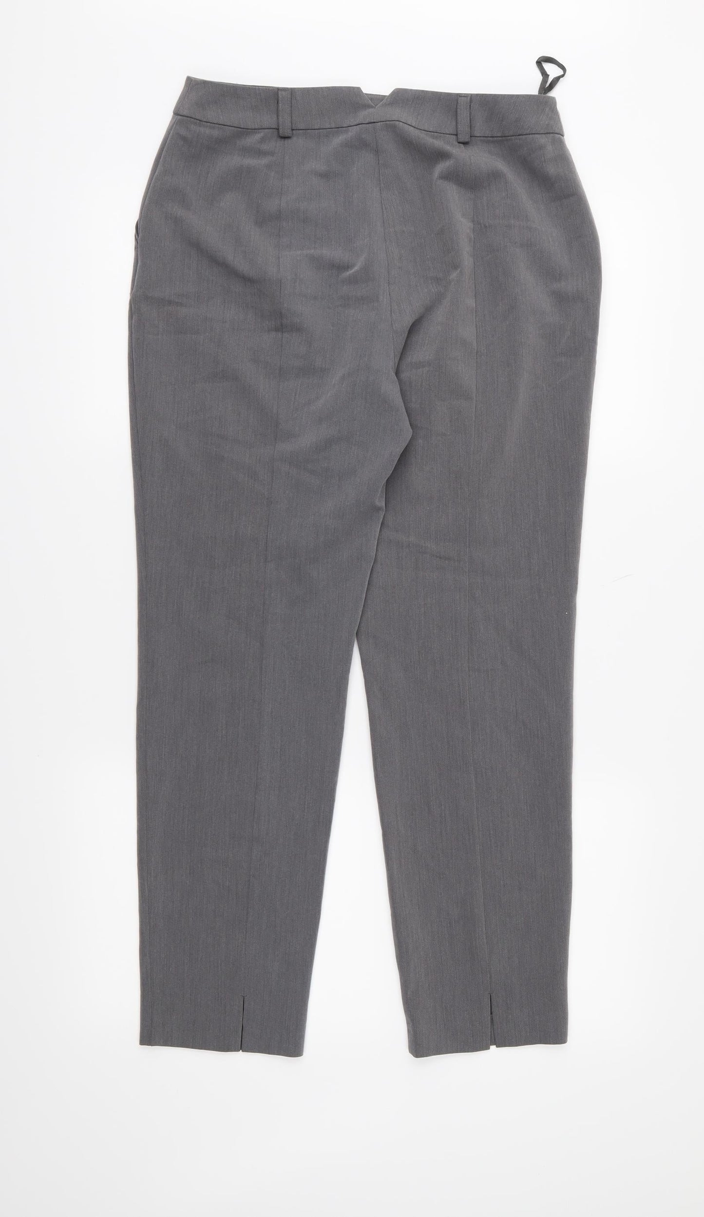 Topshop Womens Grey   Trousers  Size 10 L27 in