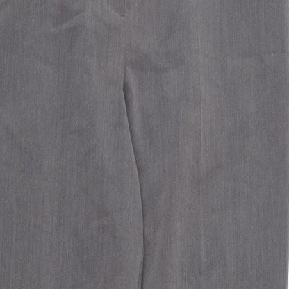 Topshop Womens Grey   Trousers  Size 10 L27 in