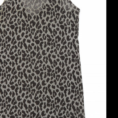 Womens UK Size XS Oasis Grey Basic Tank