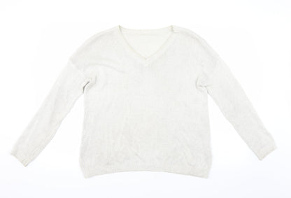 Preworn Womens Beige   Pullover Jumper Size S