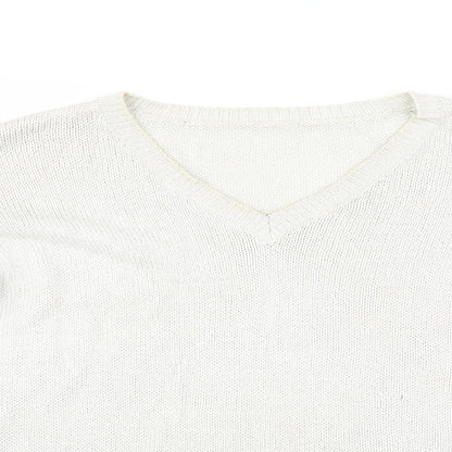 Preworn Womens Beige   Pullover Jumper Size S