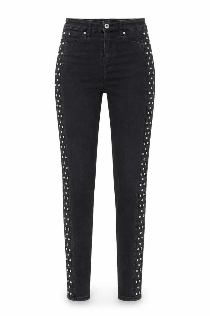 Womens UK Size 8 H&M Extra-Slim Fit Skinny Black Jeans