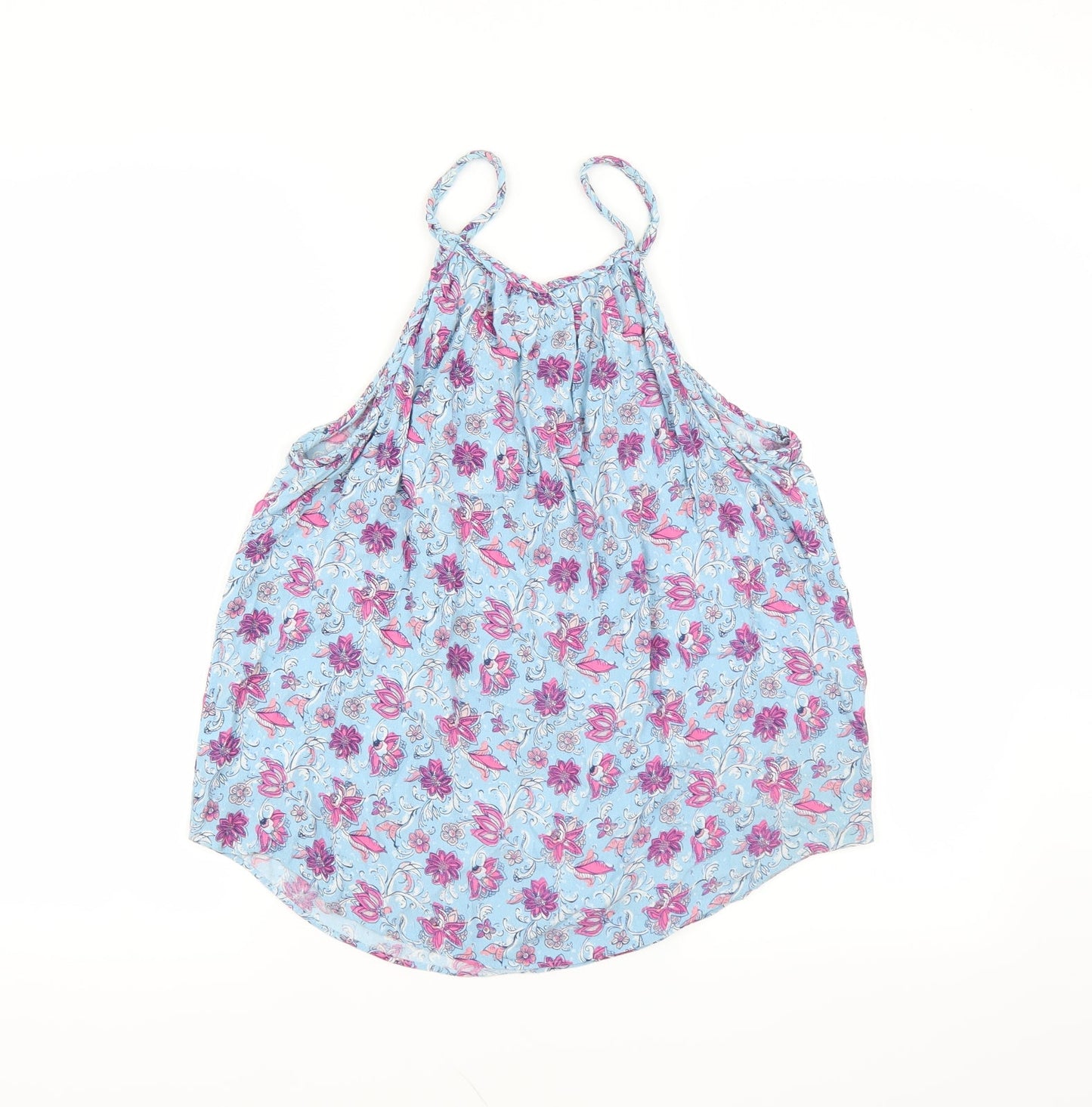 Gap Womens Blue Floral  Camisole Blouse Size M