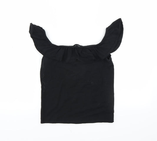 NewLook Womens Black   Basic Blouse Size 10
