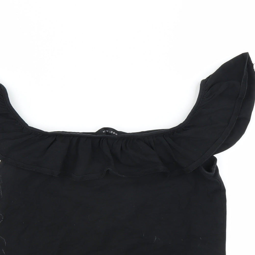 NewLook Womens Black   Basic Blouse Size 10