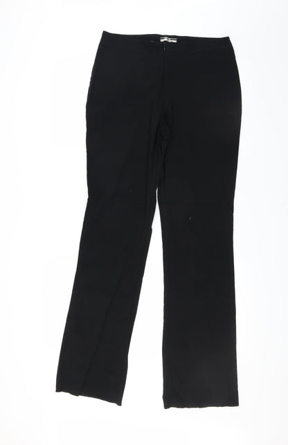 George Womens Black   Trousers  Size 14 L32 in