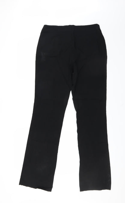 George Womens Black   Trousers  Size 14 L32 in
