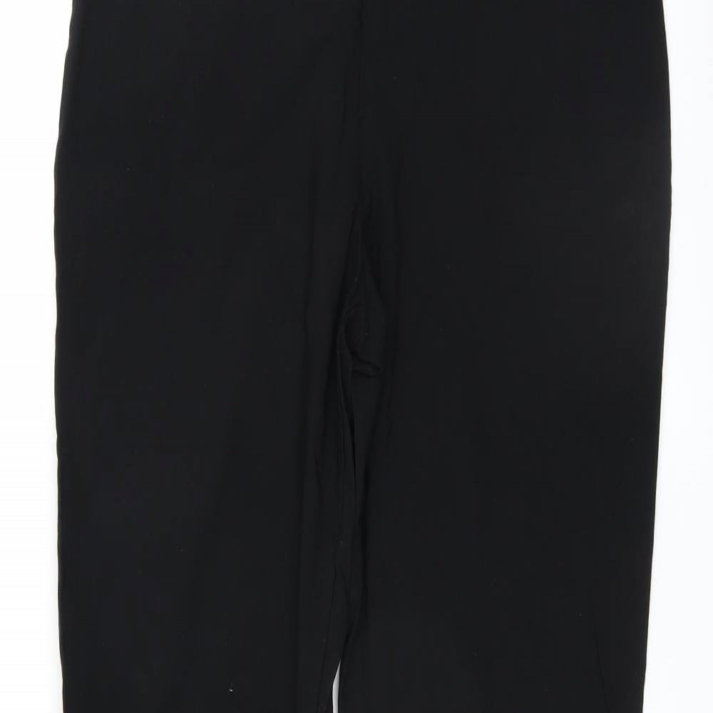 George Womens Black   Trousers  Size 14 L32 in