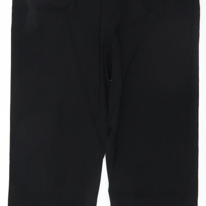 George Womens Black   Trousers  Size 14 L32 in