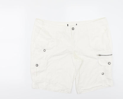 Womens UK Size 44 in Preworn Regular Fit Cargo Shorts