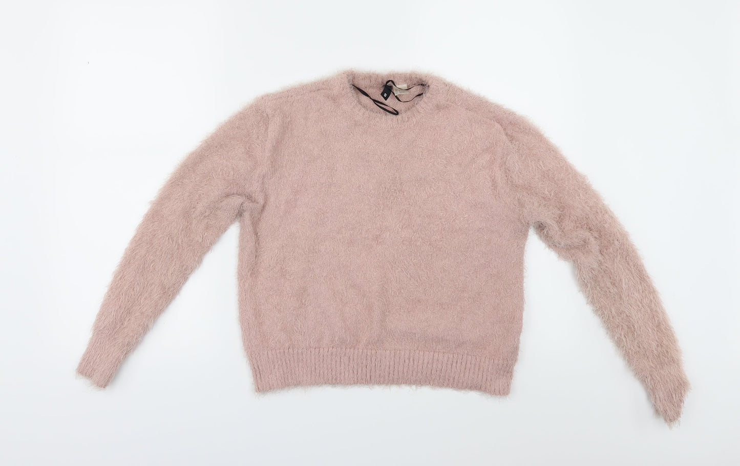 Divided by H&M Womens Pink   Henley Jumper Size S