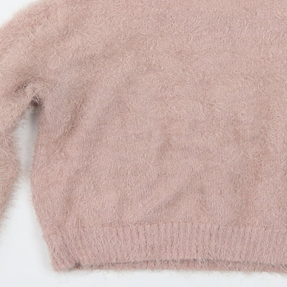 Divided by H&M Womens Pink   Henley Jumper Size S