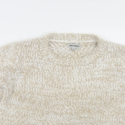 Angel ribbons Womens Beige   Pullover Jumper Size 14