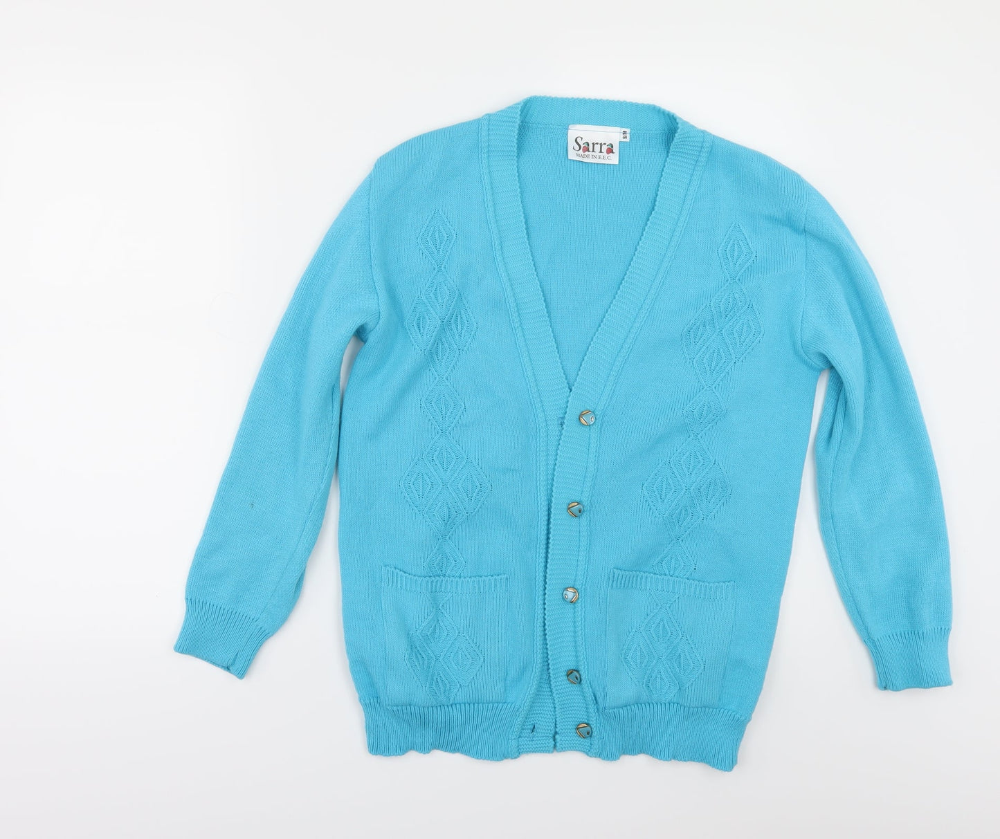 SARRA Womens Blue   Cardigan Jumper Size M