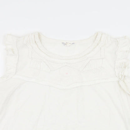 Falmer Heritage Womens Blue  Jersey Basic T-Shirt Size 14