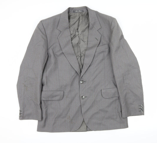 Mens UK Size M Dunn & Co Regular Grey Suit Jacket