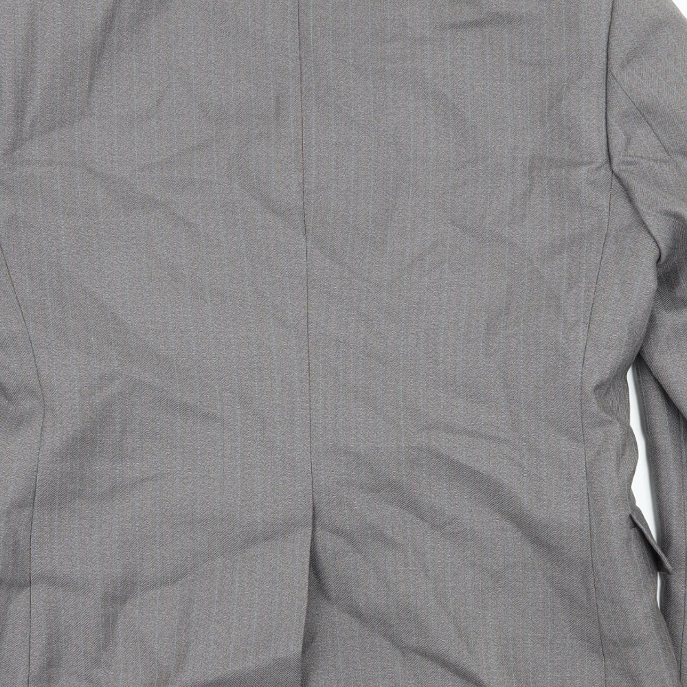 Mens UK Size M Dunn & Co Regular Grey Suit Jacket