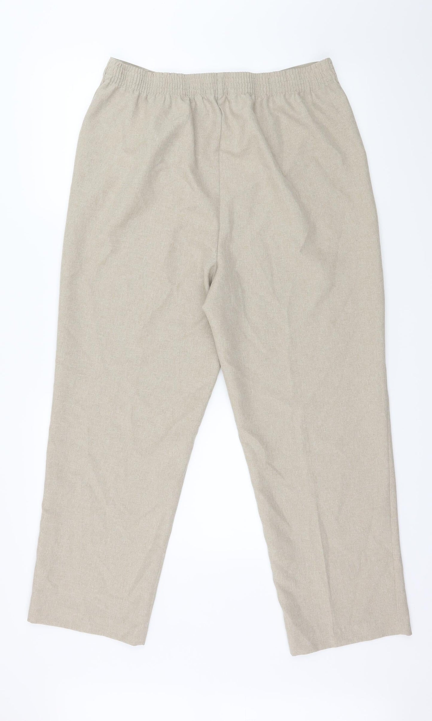 Bonmarché Womens Brown   Trousers  Size 14 L26 in