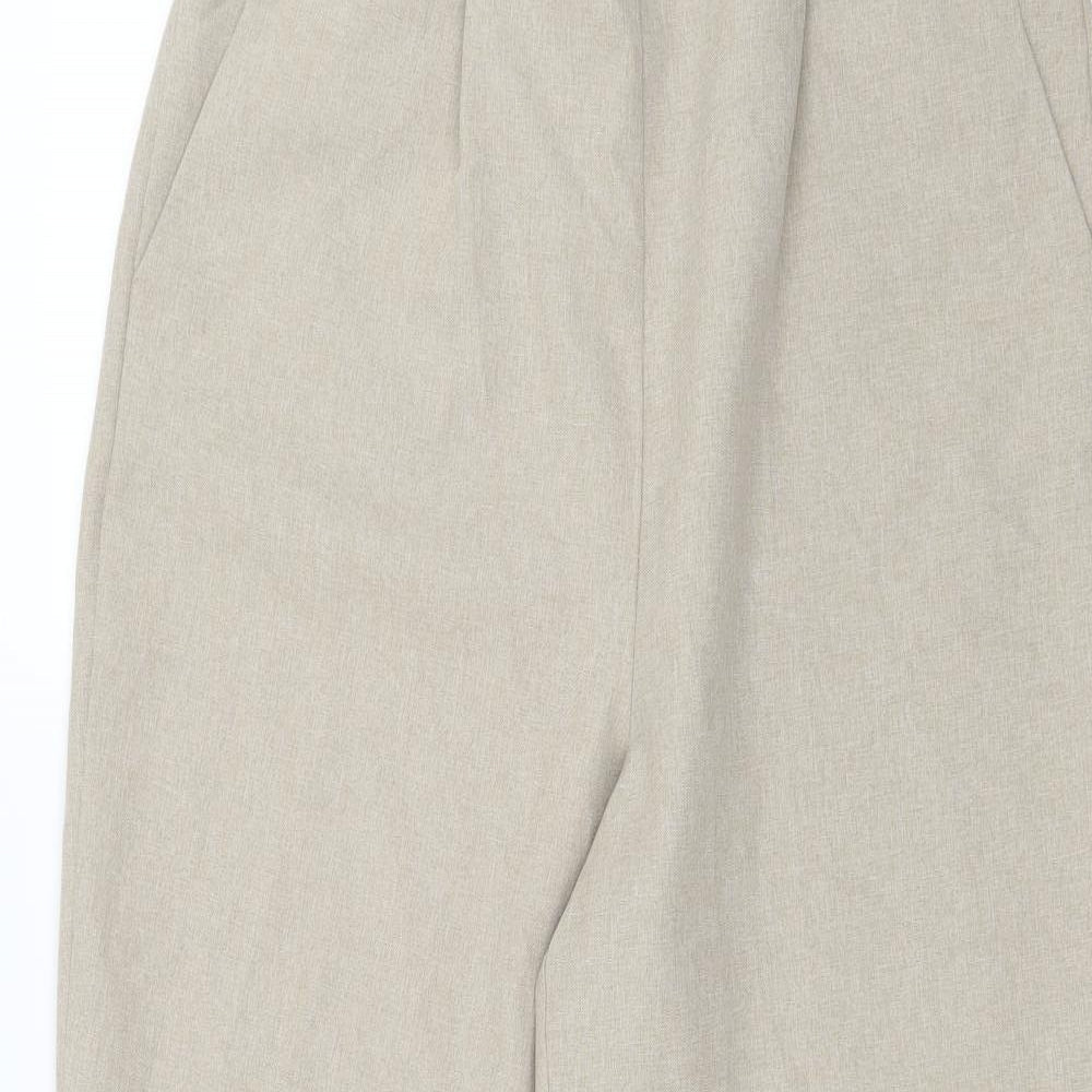 Bonmarché Womens Brown   Trousers  Size 14 L26 in