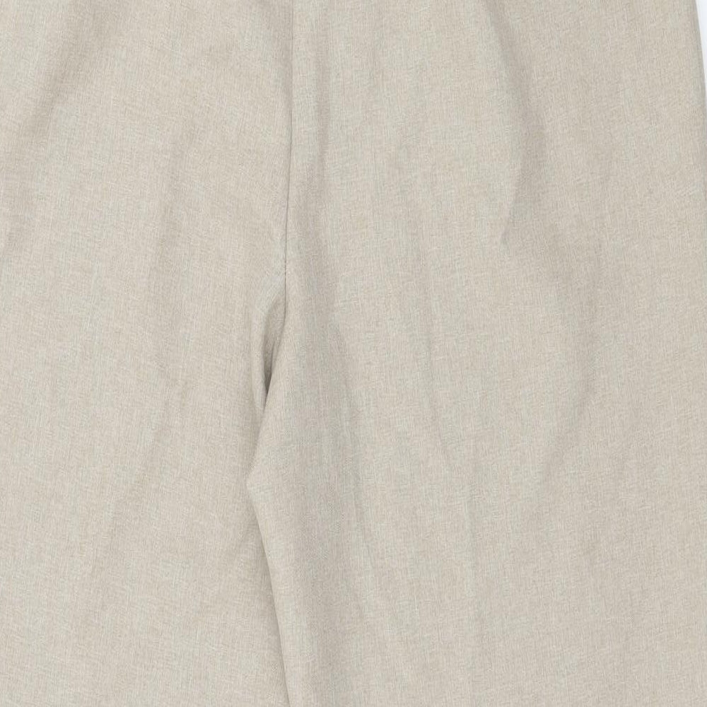 Bonmarché Womens Brown   Trousers  Size 14 L26 in