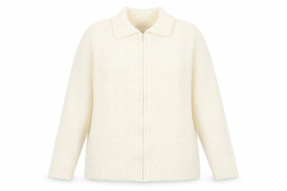 Berkertex Womens Ivory  Knit Cardigan Jumper Size 18