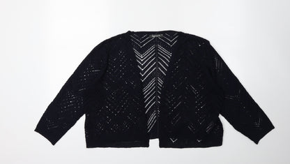 Bonmarché Womens Blue   Cardigan Jumper Size M