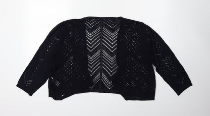 Bonmarché Womens Blue   Cardigan Jumper Size M