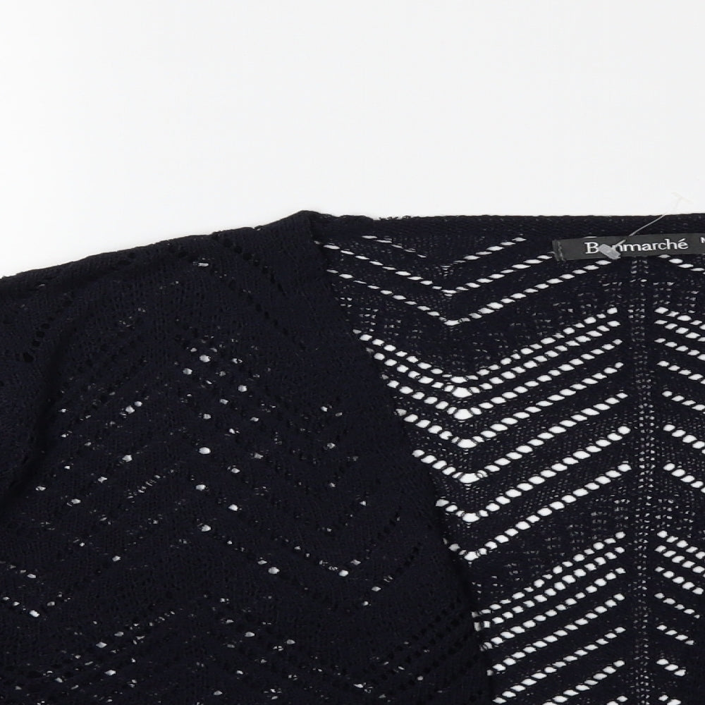 Bonmarché Womens Blue   Cardigan Jumper Size M