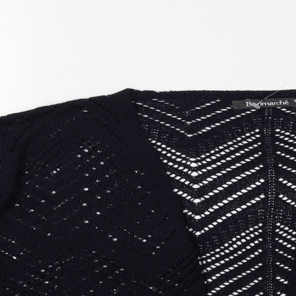 Bonmarché Womens Blue   Cardigan Jumper Size M