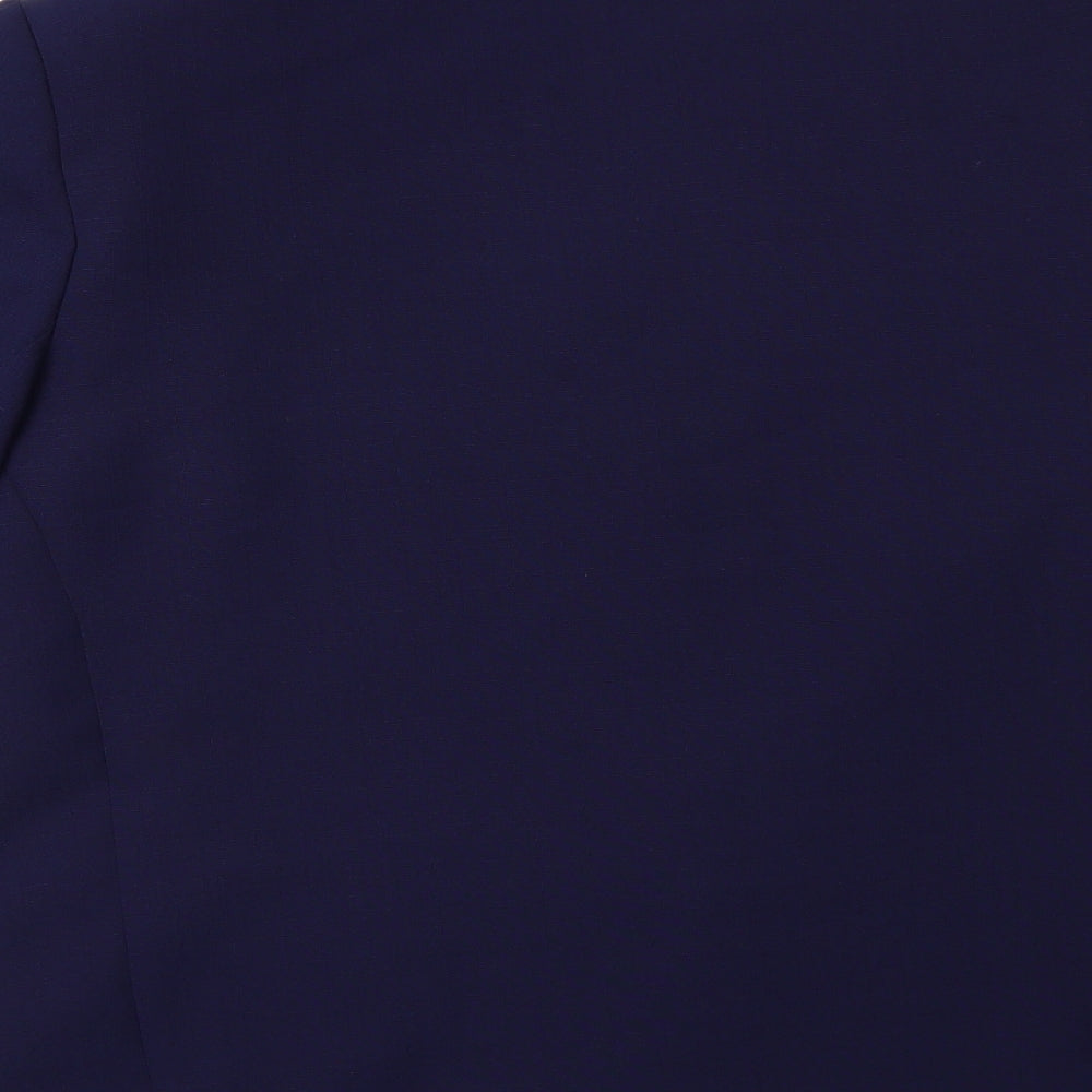 Womens UK Size 14 Preworn Regular Blue Suit Jacket