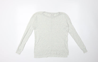 NEXT Womens Grey  Knit Pullover Jumper Size 8