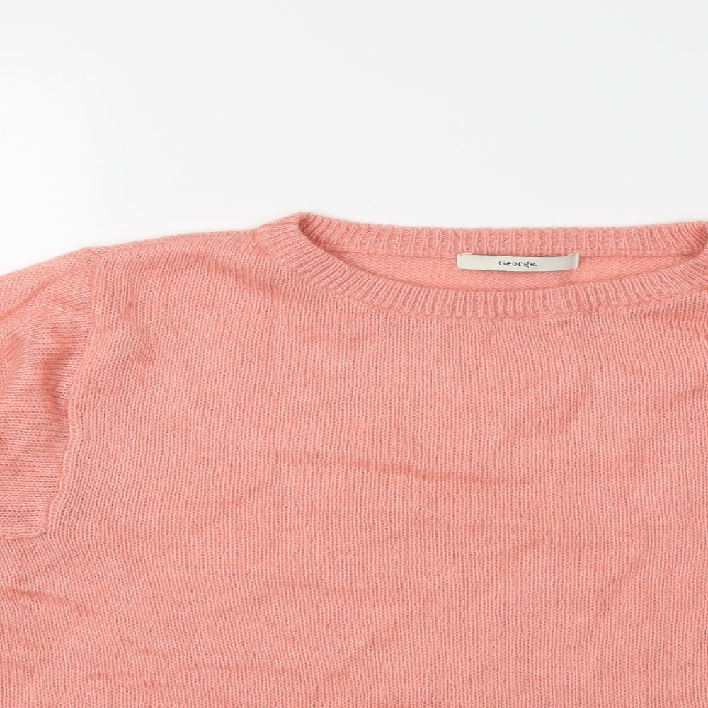 George Womens Pink   Pullover Jumper Size 10